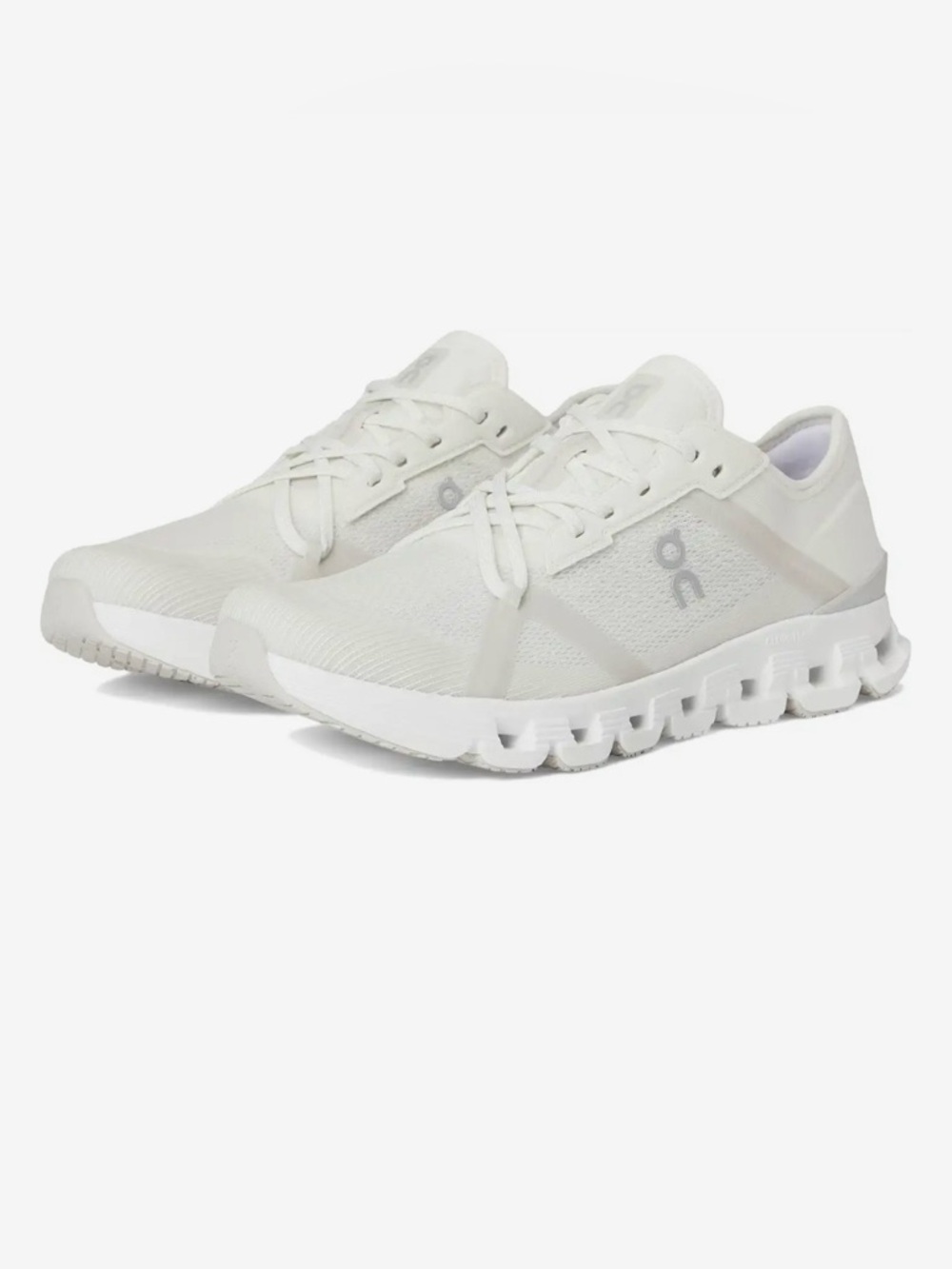 On Running Women's White Cloudtrain Lightweight Athletic Sneakers